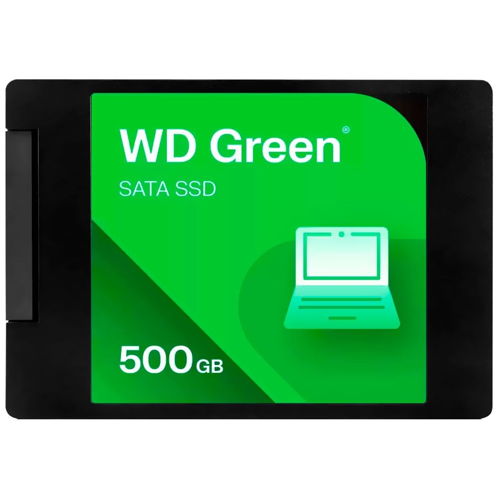 SSD Western Digital Green 500GB WDS500G5G0A 2.5 SATA 3 6Gb/s Interno Notebook PC Leitura 545MB/s