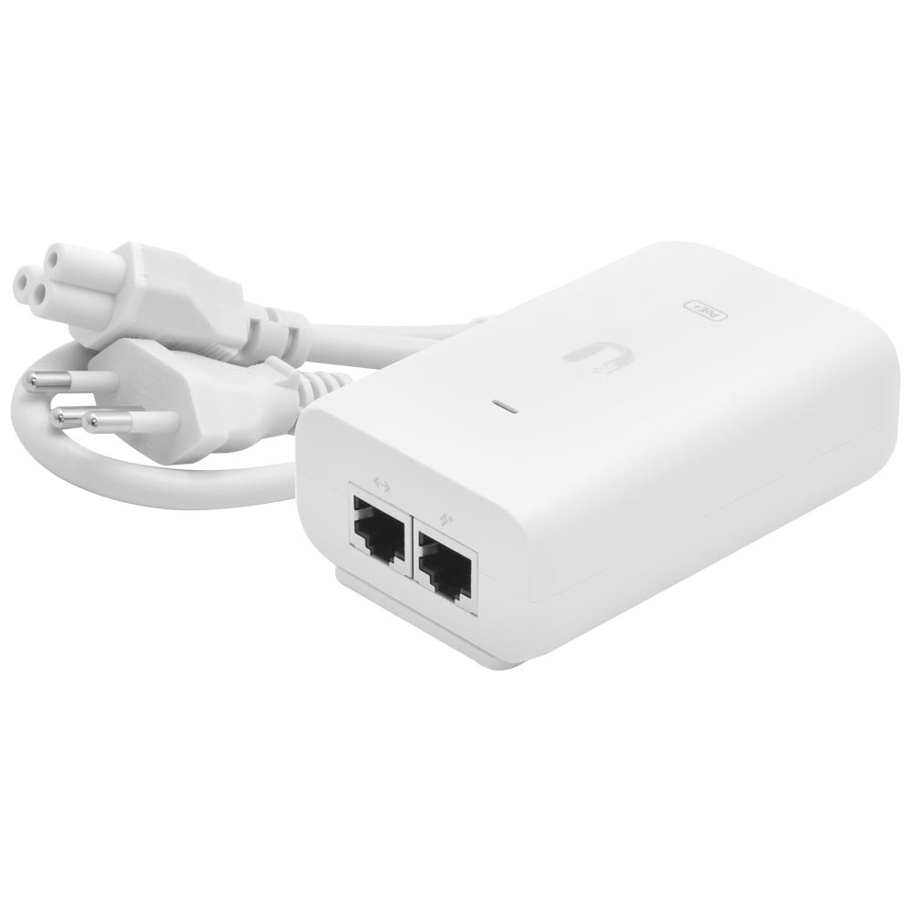 Injetor PoE Ubiquiti Gigabit 48V 0.65A U-POE-BR Branco