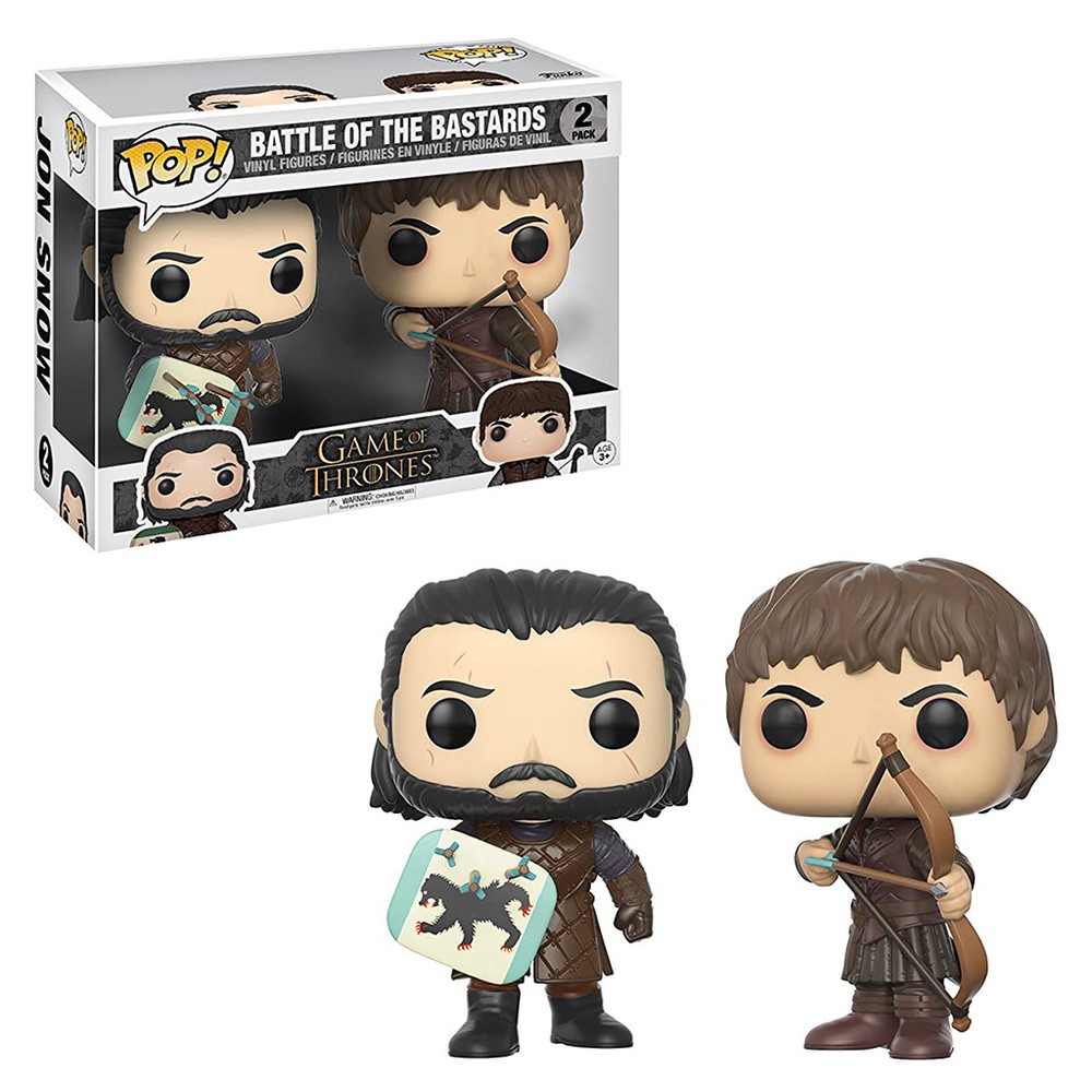 Boneco Funko Pop Game Of Thrones Battle Of Bastards 2 Colecionável Vinil Original