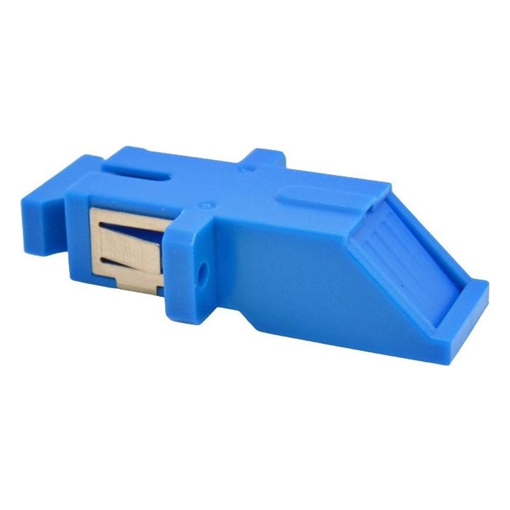 Acoplador Optico SC UPC Simplex Azul FTTH Conector Fibra JZ7001
