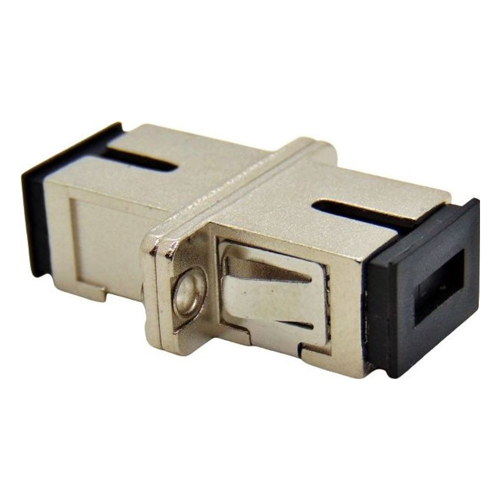 Acoplador Óptico SC PC Simplex Metálico JZ7007 para Fibra Monomodo