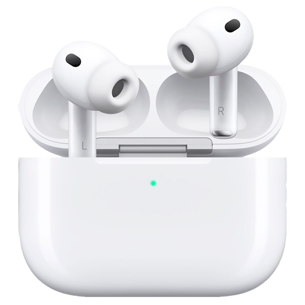 Fone de Ouvido Apple AirPods Pro 3ª Geração MFHP4LL/A Bluetooth Cancelamento Ativo Ruído Áudio Espacial Branco MagSafe