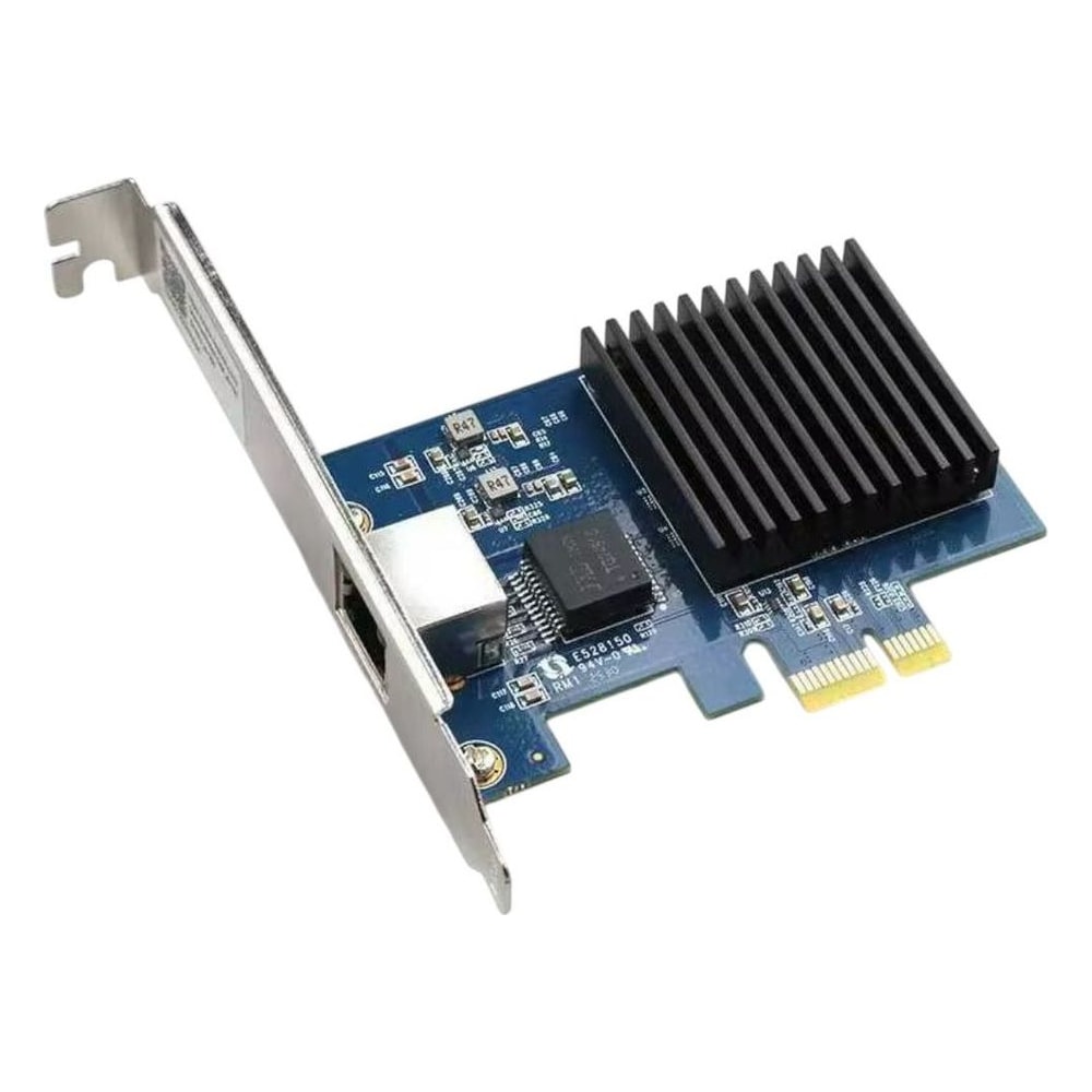 Placa de Rede Realtek TXA401 PCIe 4.0 10GbE 1 Porta RJ45 Ethernet Gigabit Adaptador PCI Express Linux Servidor