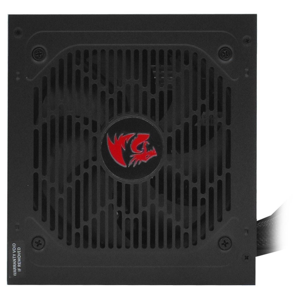 Fonte Gamer 650W Redragon Charge 80 Plus Bronze ATX Silenciosa Preta