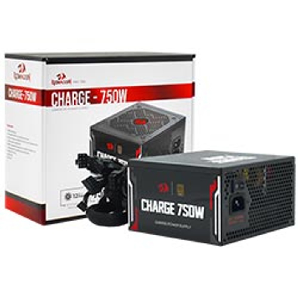 Fonte para PC Redragon Charge 750W 80 Plus Bronze PFC Ativo ATX Silenciosa