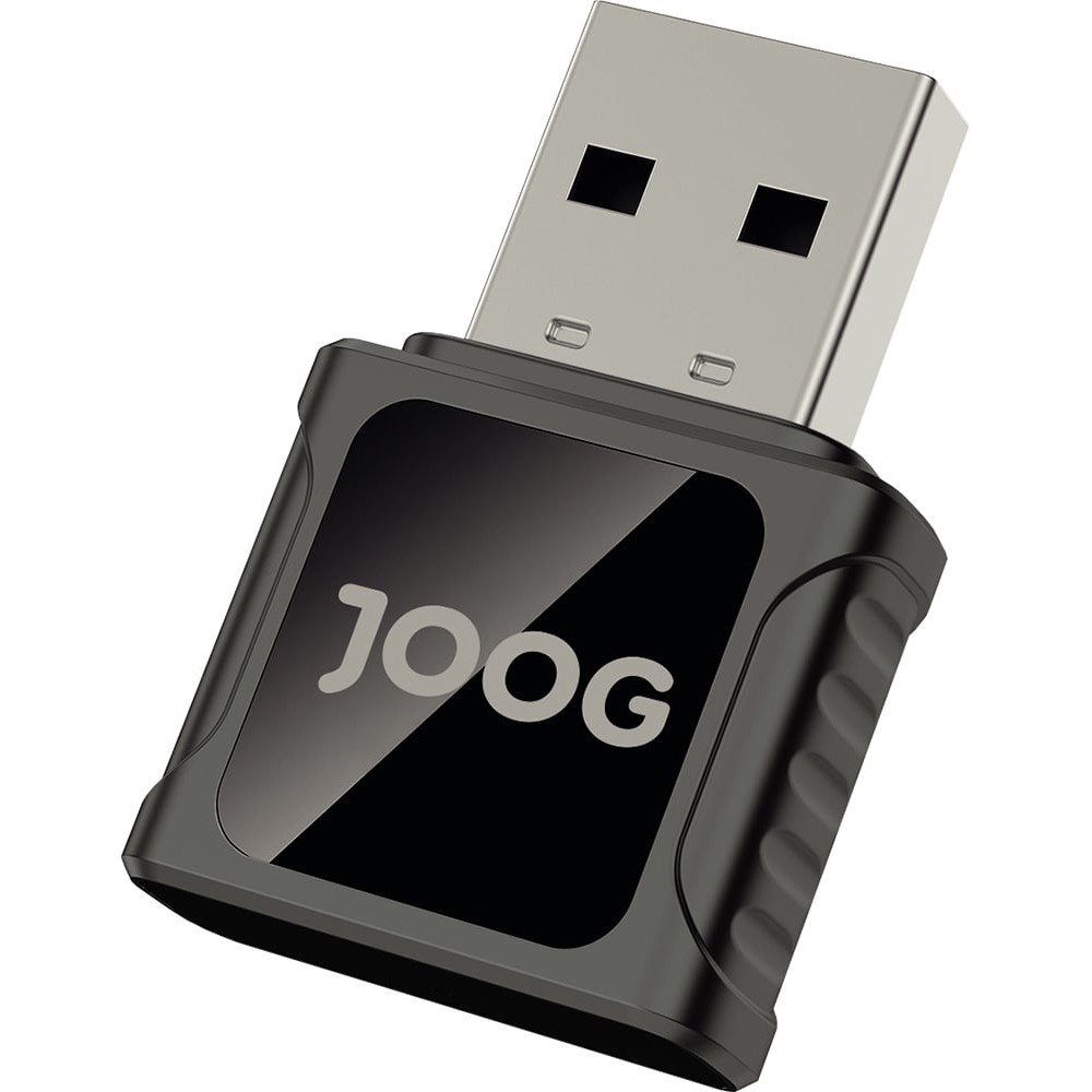 Adaptador Wireless CarPlay Joog CP23 2 em 1 Android Auto Sem Fio Dongle USB Bluetooth 5.0 Transmissão Estável Plug and Play Preto