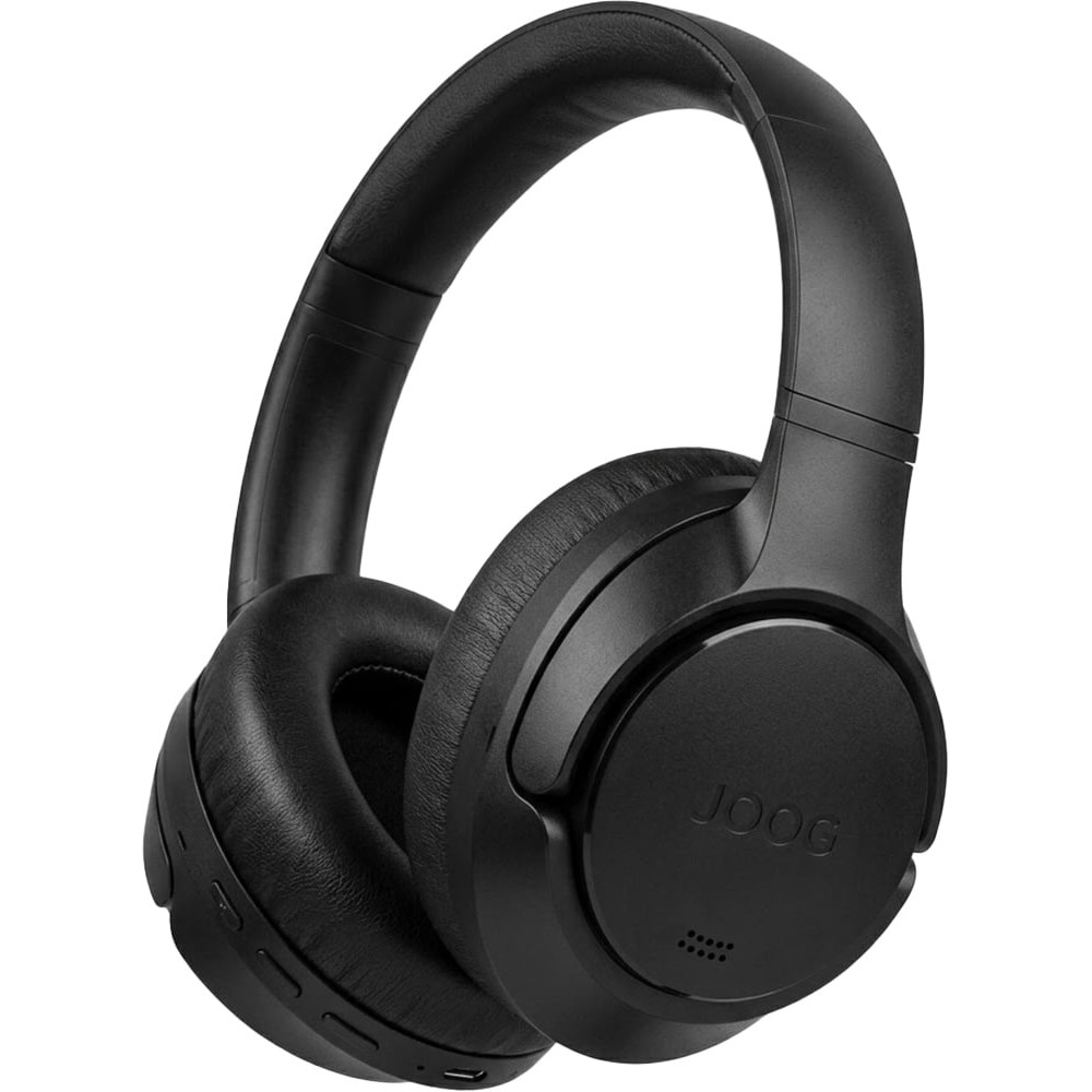 Fone de Ouvido Sem Fio Joog Poco Bluetooth 5.3 Cancelamento Ativo de Ruído ANC TWS Intra-auricular Microfone Integrado Preto Gamer Esportivo