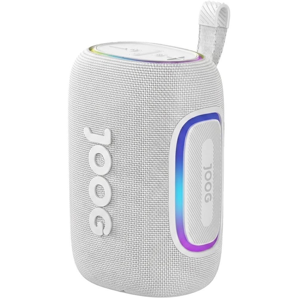 Caixa de Som Joog Pair D 65W Bluetooth 5.0 TWS IPX6 Portátil Som Estéreo Potente Resistente à Água Certificação Anatel Off-White