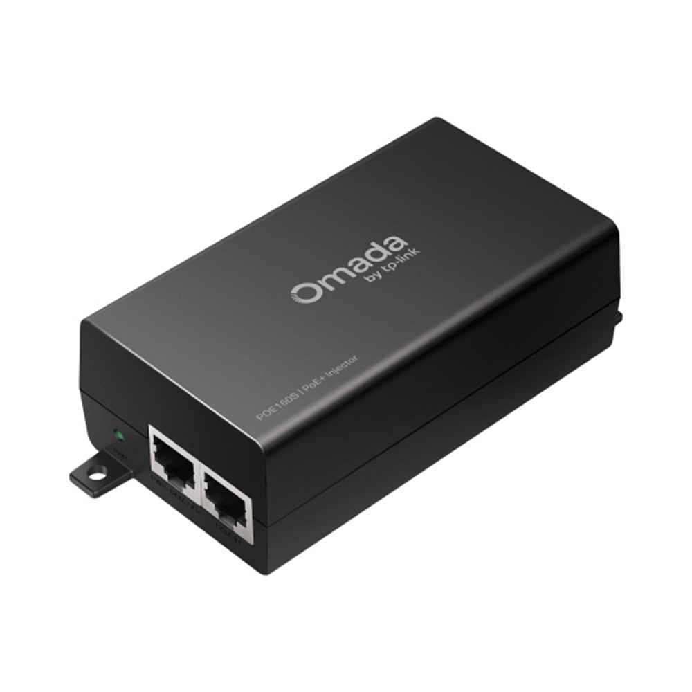 Injetor PoE TP-Link TL-POE160S 30W Gigabit Bivolt Preto