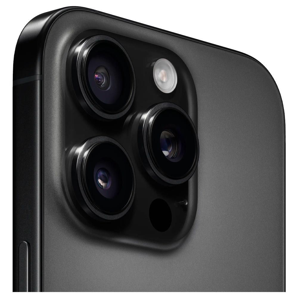 Smartphone Apple iPhone 16 Pro MYM93LL/A 128GB A3083 Black Titanium Tela 6.3 5G iOS Câmera Tripla 48MP US Versão