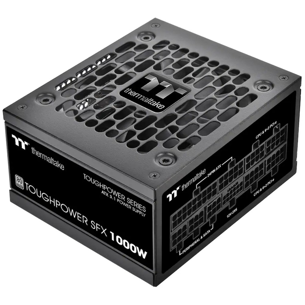 Fonte Gamer Thermaltake Toughpower 1000W SFX Modular 80 Plus Platinum Preta