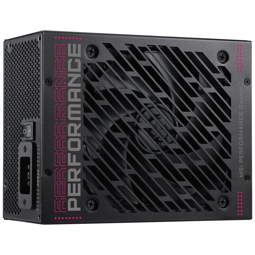 Fonte Gamer MSI 1600W Modular 80 Plus Titanium ATX 3.1 PCIe 5.1 Preta