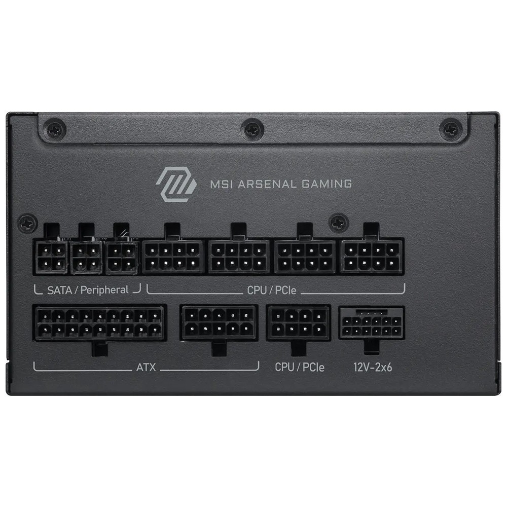 Fonte Gamer MSI MAG A1200PLS 1200W Modular 80 Plus Platinum ATX 3.1
