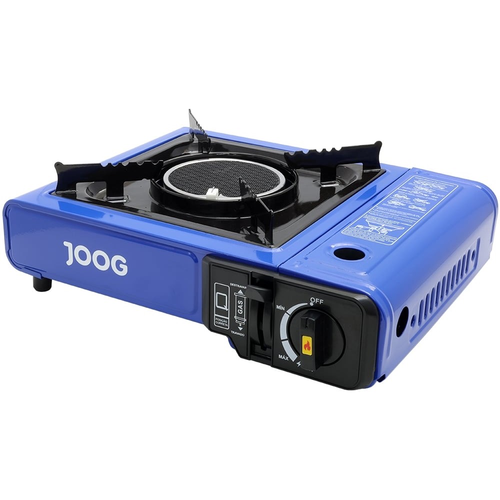 Fogareiro Portátil Joog Fênix PGS-J02 a Butano Camping Pesca Acampamento Compacto Com Maleta Estojo De Transporte Alta Potência Ajustável