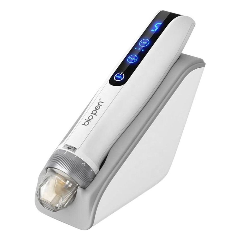 Caneta de Microagulhamento Bio Pen Q2 EMS LED para Rejuvenescimento Facial