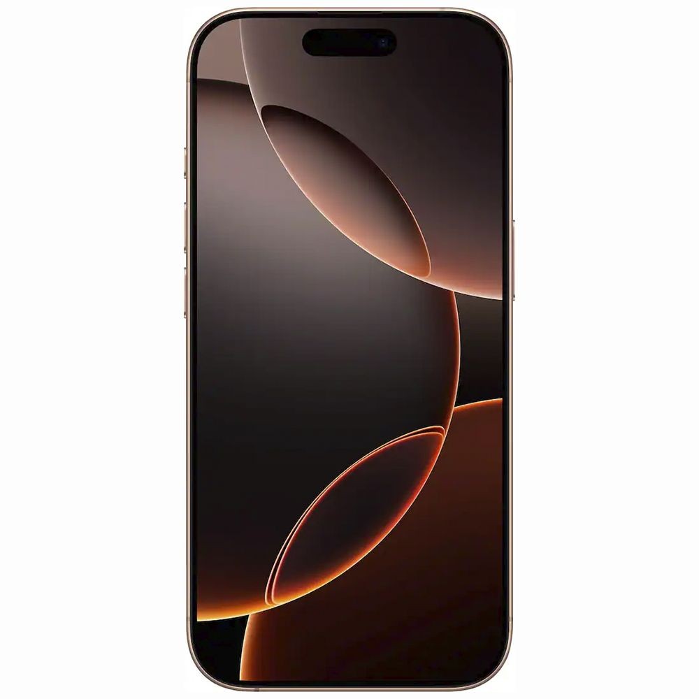 Celular Apple iPhone 16 Pro MYMC3LL/A A3083 128GB Desert Titanium 5G Tela 6.3 OLED Câmera Tripla 48MP iOS eSIM