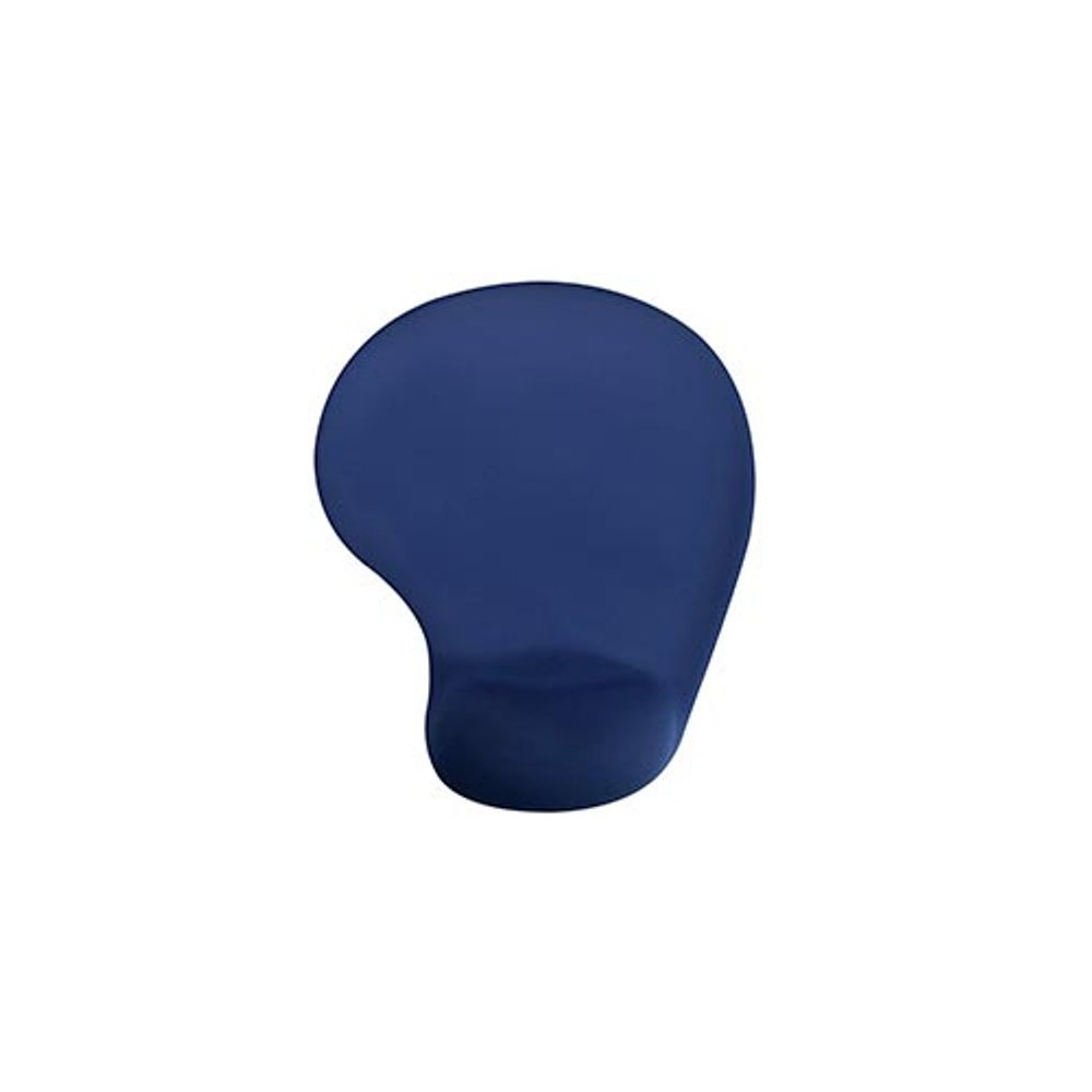 Mousepad Com Gel de Apoio Ergonômico 200x170mm Base Antiderrapante Conforto Descanso Pulso Azul