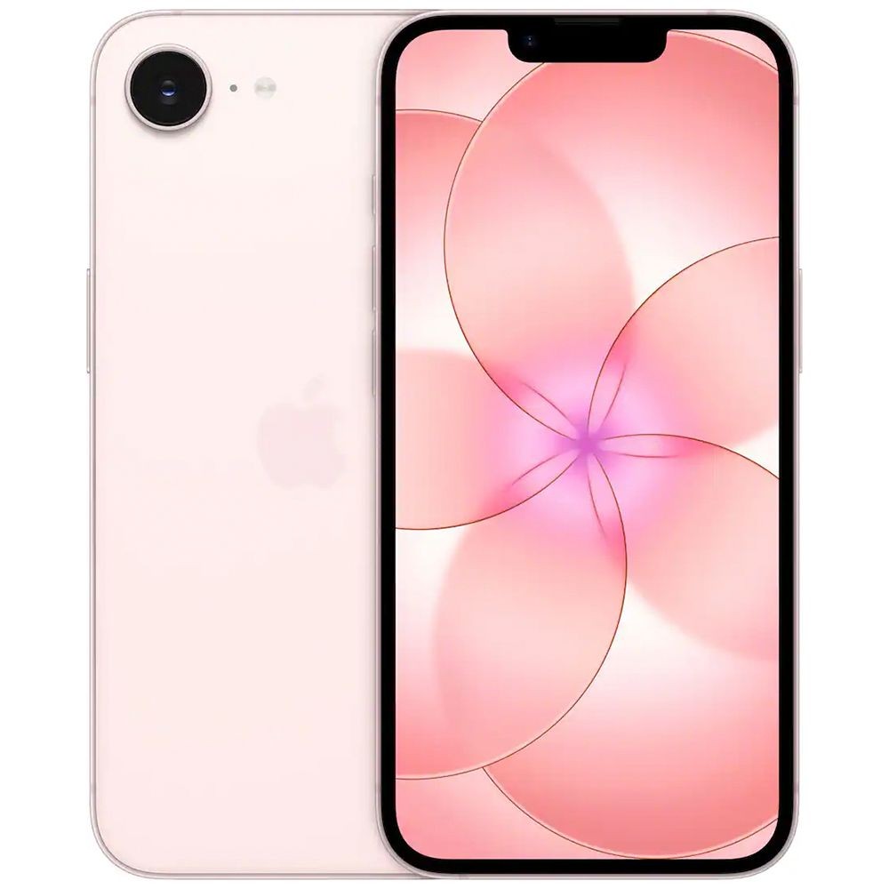 Celular Apple iPhone 17E MHRX4LZ/A 256GB eSIM Rosa Claro Tela Super Retina XDR Chip A-Series 5G iOS