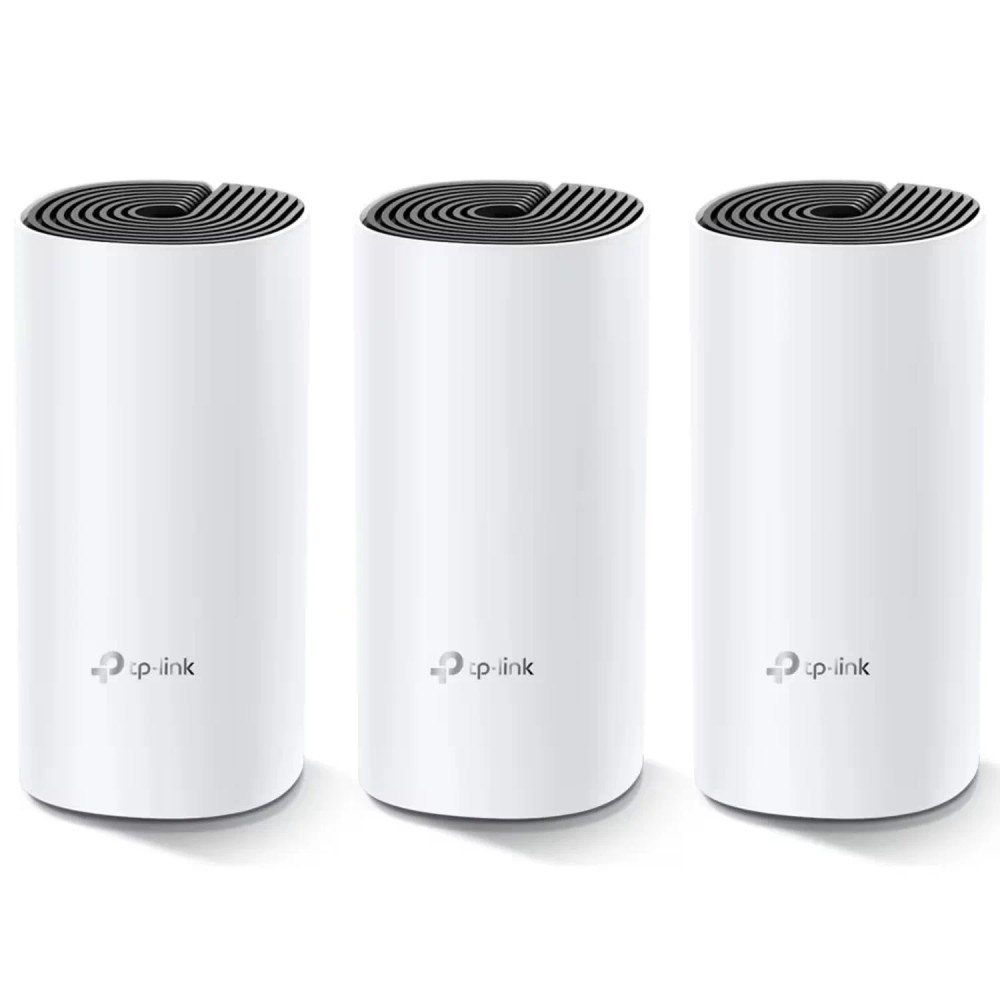 Roteador TP-Link Deco M4 WiFi 5 AC1200 3 Unidades Casa Branco