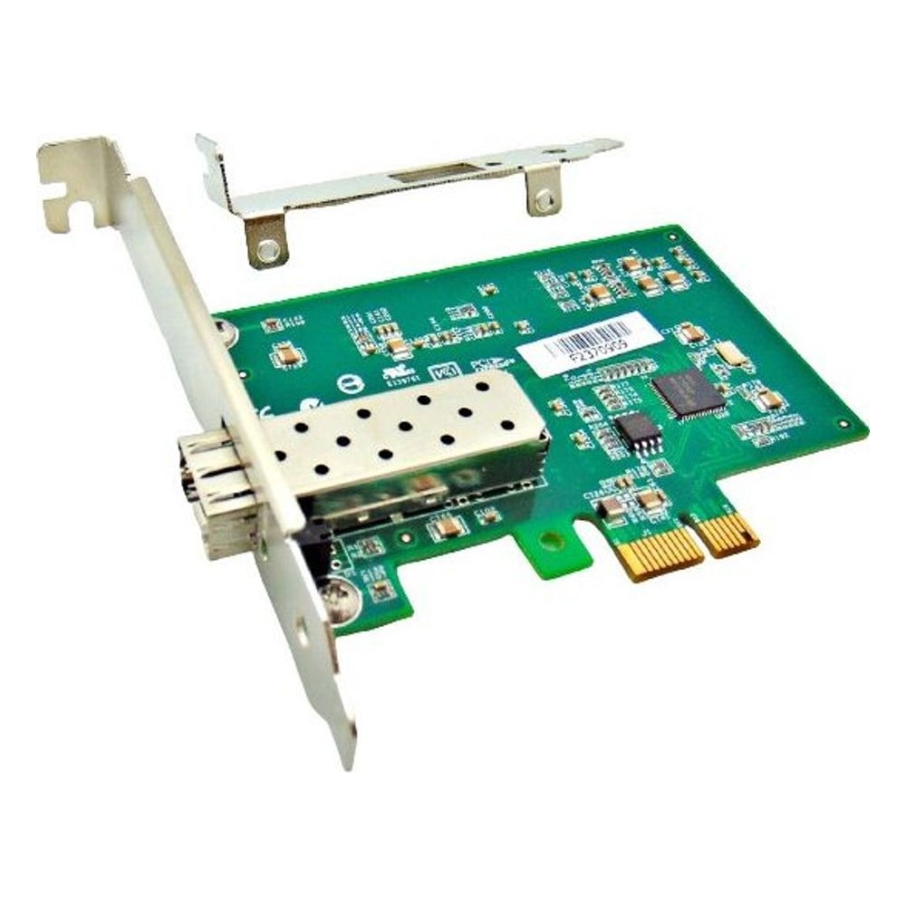 Placa de Rede Intel INI210-1SFP PCI Express Gigabit 1000Mbps 1 Porta SFP Servidor Fibra Óptica