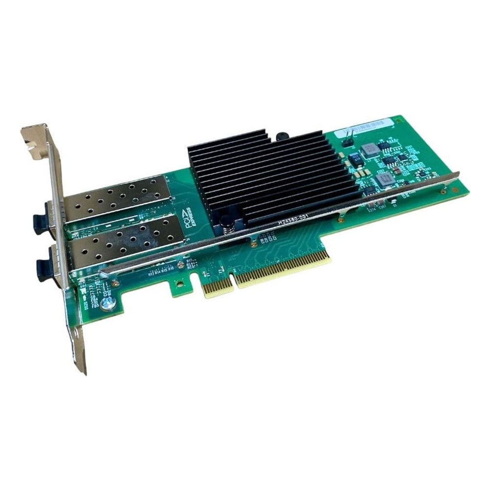Placa de Rede PCI Express Intel X710-DA2 10Gb 2 Portas SFP+ Adaptador Servidor PCI-E 3.0 Dual Port Óptica