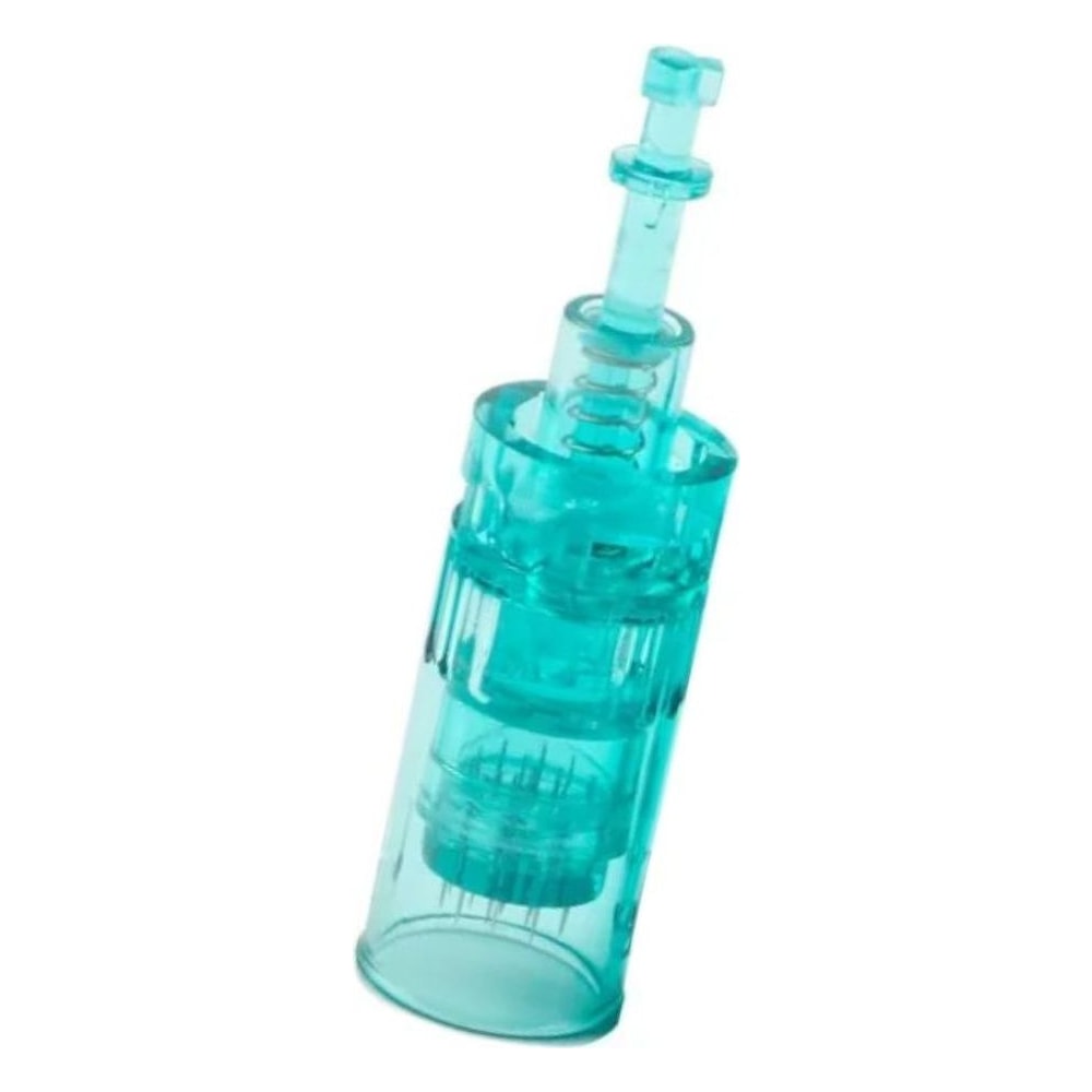 Cartucho Dermaroller 16 Agulhas Para Dermapen A6S Microagulhamento Facial Corporal Estéril Nano Agulhas Reposição Profissional 10 Unidades