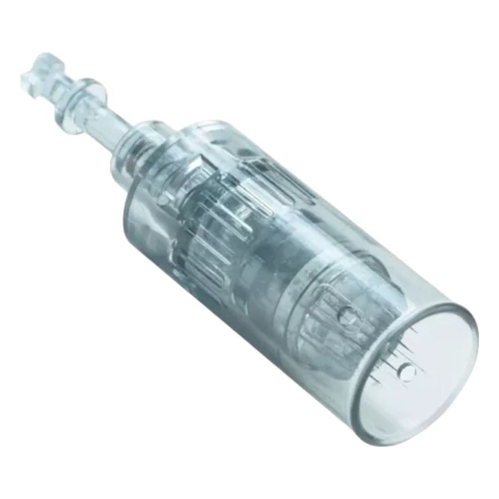 Cartucho Dermaroller 16 Agulhas Para Dermapen M8 Profissional Microagulhamento Facial Corporal Estéril Reposição Alta Precisão