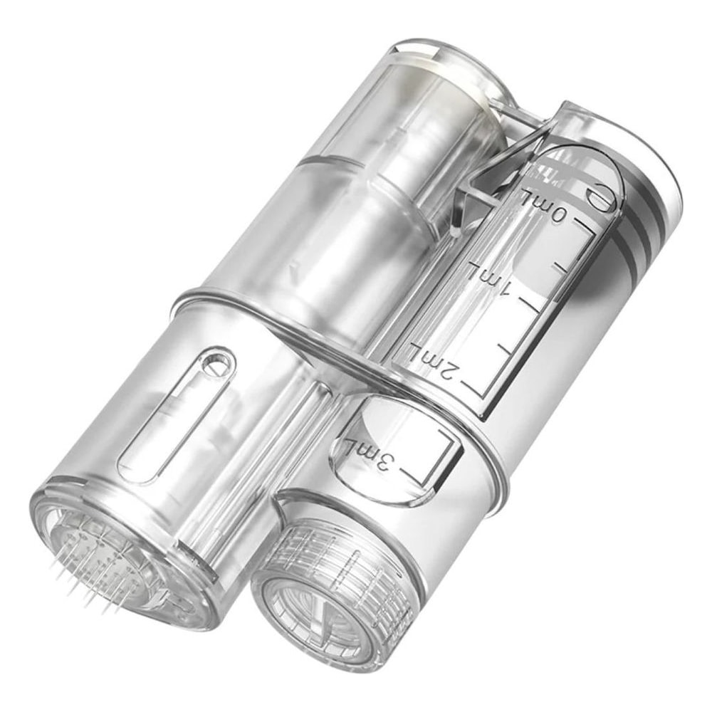 Cartucho Dermaroller 18 Agulhas para Hydra Pen H6 Microagulhamento Facial