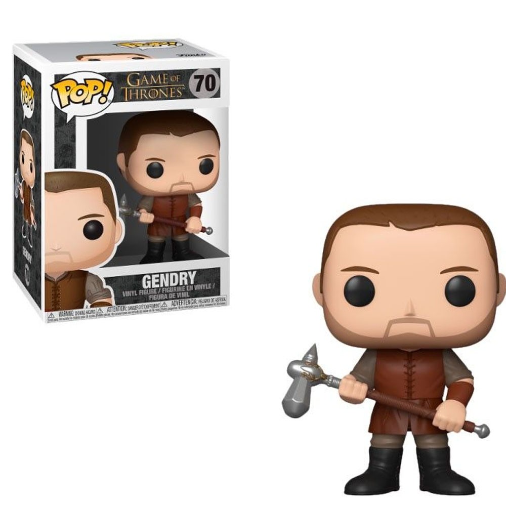 Boneco Funko Pop Game of Thrones Gendry 70 Colecionável Vinil Original