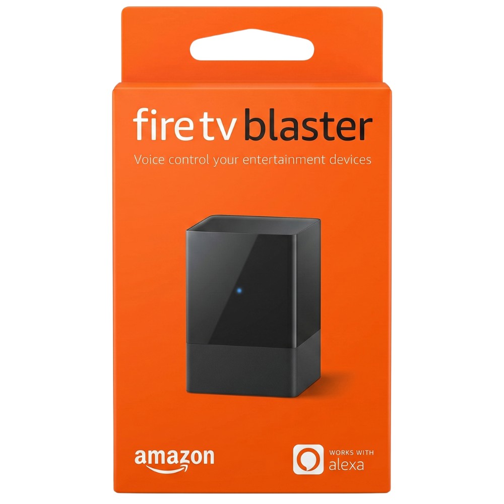 Controle de Voz Amazon Fire TV Blaster com Alexa e Wi-Fi Preto