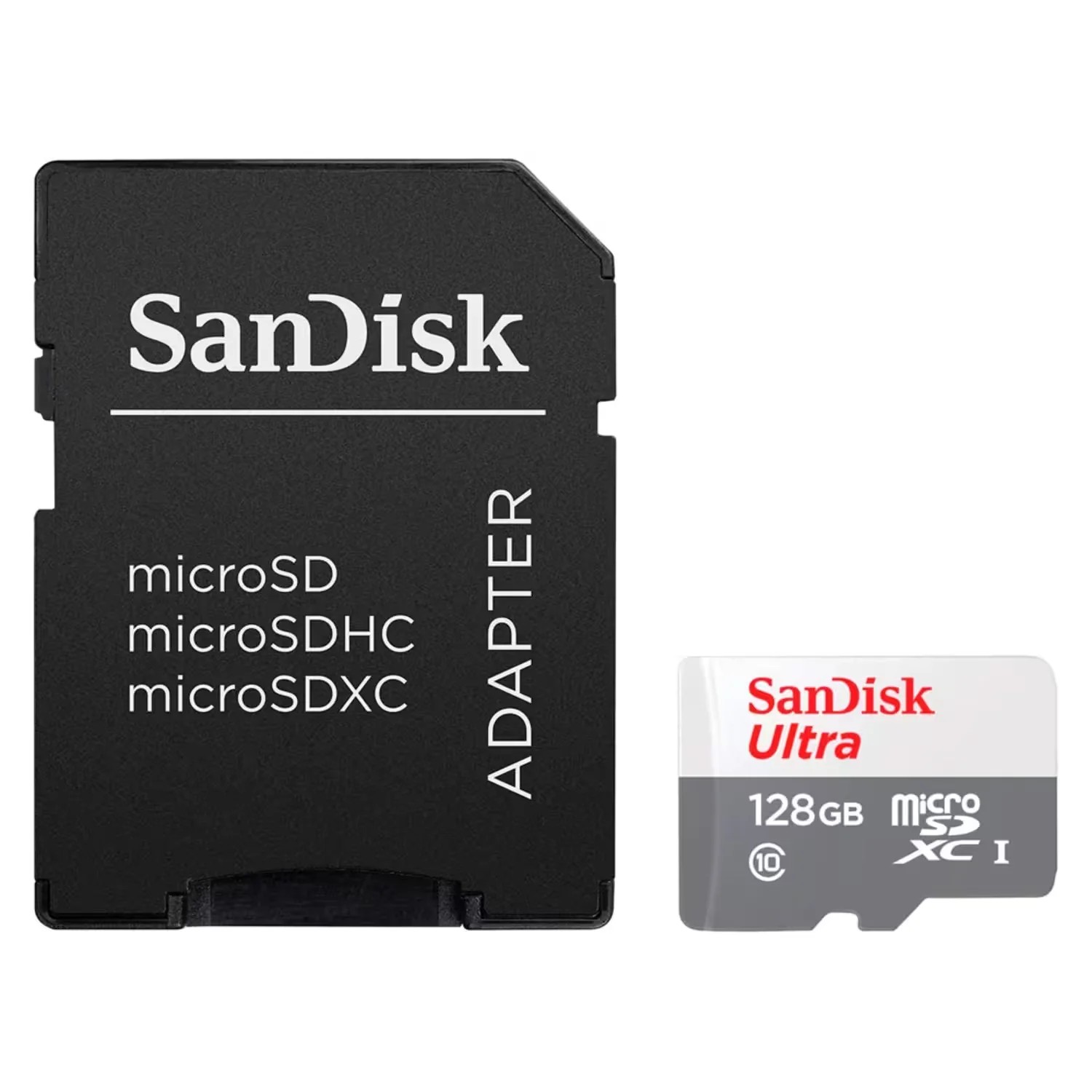 Cartão de Memória Micro SD SanDisk Ultra 128GB 100MBs Rápido