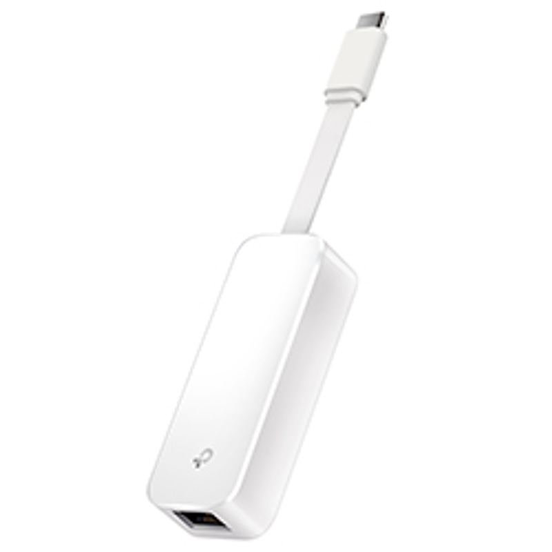 Adaptador de Rede TP-Link UE300C USB Tipo C para RJ45 Ethernet Gigabit - branco