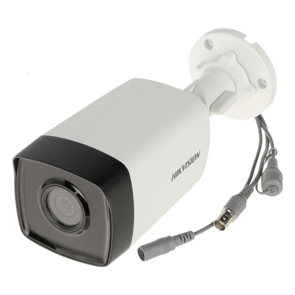 Câmera Bullet Hikvision DS-2CE17D0T-IT3F 2MP 2.8mm Visão Noturna 20m IP67 Vigilância Segurança Profissional