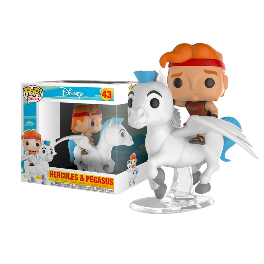 Boneco Funko Pop Rides Disney Hércules Pegasus 43 Colecionável Vinil Original