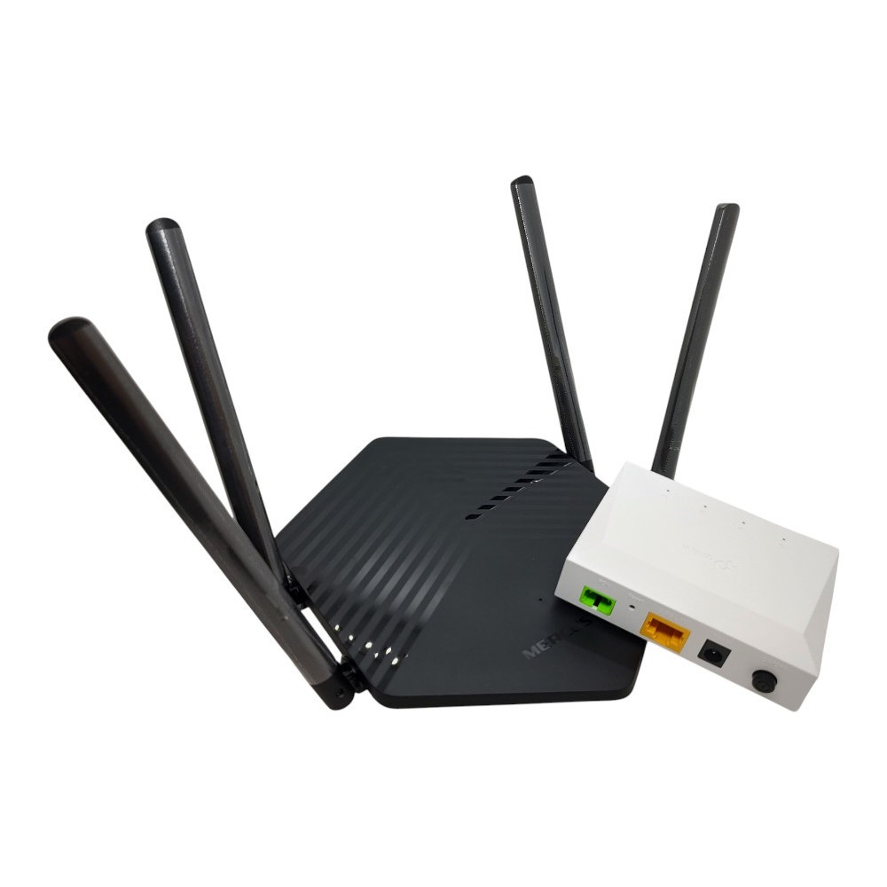 Roteador Wi-Fi 6 TP-Link MR80X com XPON 300Mbps Dual Band Antenas Externas