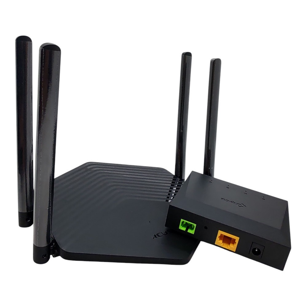Roteador TP-Link Wi-Fi 6 MR80X com XPON 300Mbps Antenas Externas