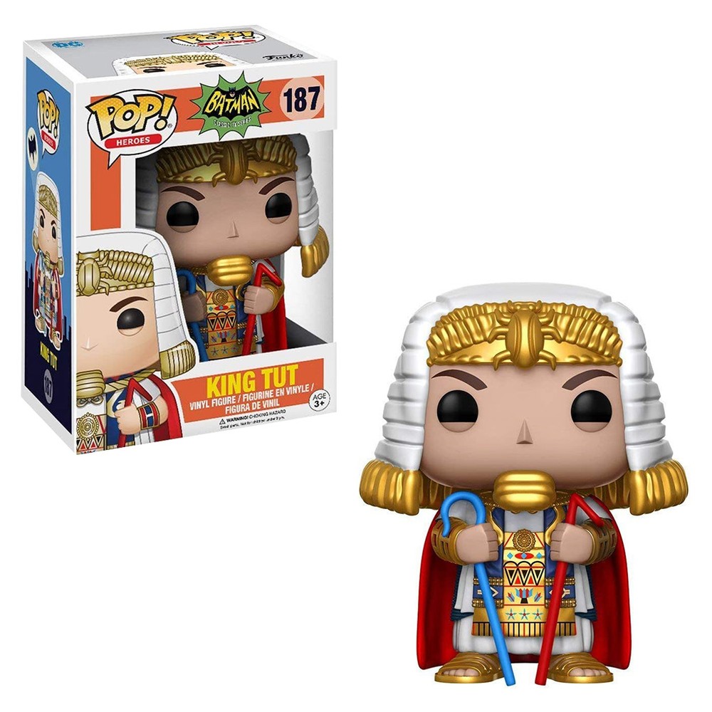 Boneco Funko Pop Heroes King Tut 187 Colecionável Vinil Original