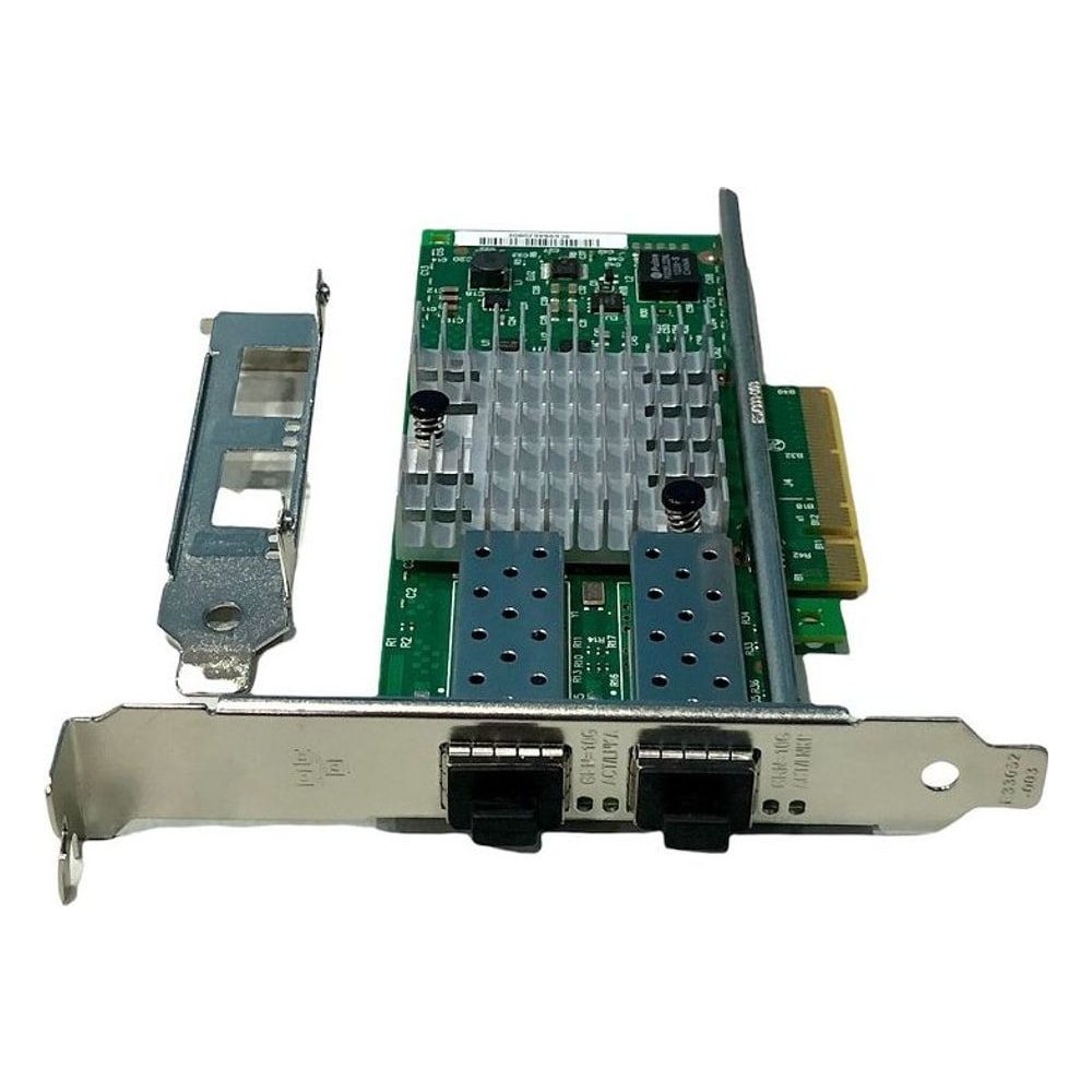 Placa de Rede Intel X520-DA2 PCI Express Dual Port 10GB SFP+ Adaptador Ethernet Servidor PCle v2.0