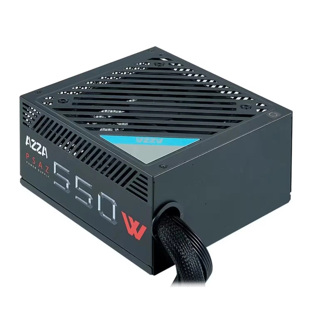 Fonte Azza PSAZ-550W ATX 550W 80 Plus Bronze - Preto