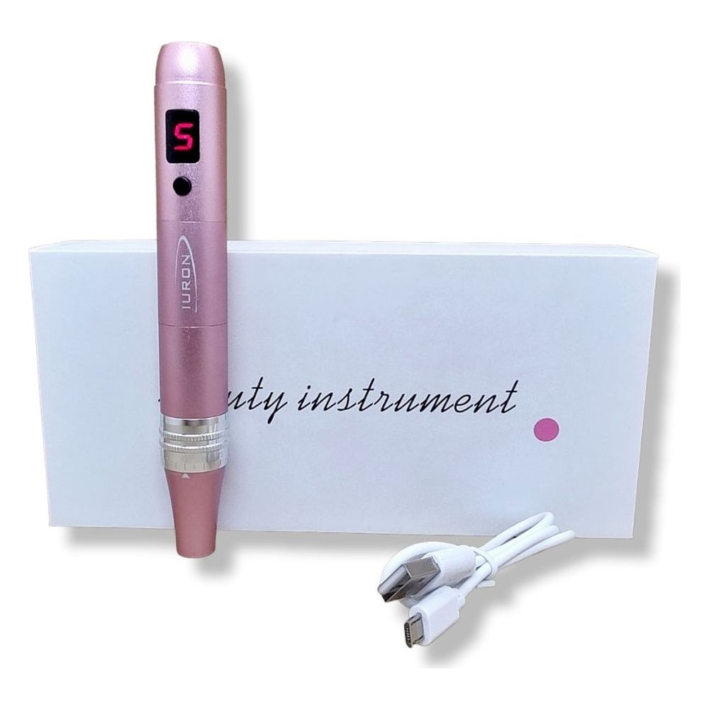 Caneta Dermapen WZ-102 Microagulhamento Sem Fio Dermaroller Elétrico Profissional Ajustável 5 Velocidades Tratamento Facial Corporal