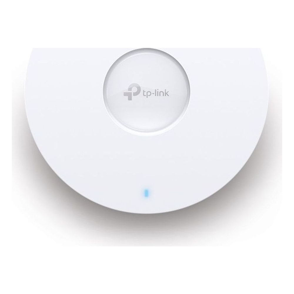 Ponto de Acesso Wi-Fi 6 TP-Link EAP660 HD Teto AX3600 Dual Band 3000Mbps Mesh MU-MIMO PoE+ Ideal para Ambientes Comerciais