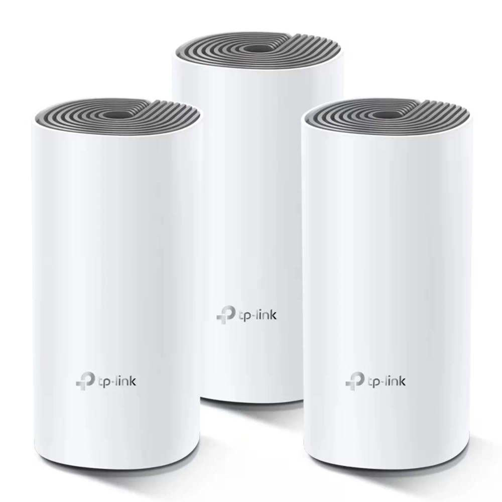Roteador TP-Link Deco E4 Mesh WiFi AC1200 3 Unidades Branco