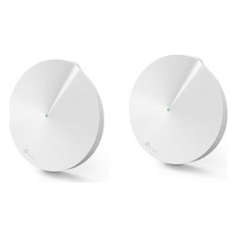 Roteador Mesh Wi-Fi TP-Link Deco M5 (2-Pack) AC1300 Dual Band 1300Mbps Segurança Antivirus Controle Parental