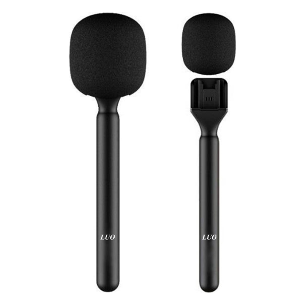 Suporte Para Microfone Sem Fio Luo LU-B34 Bastão Portátil para Microfones - Preto