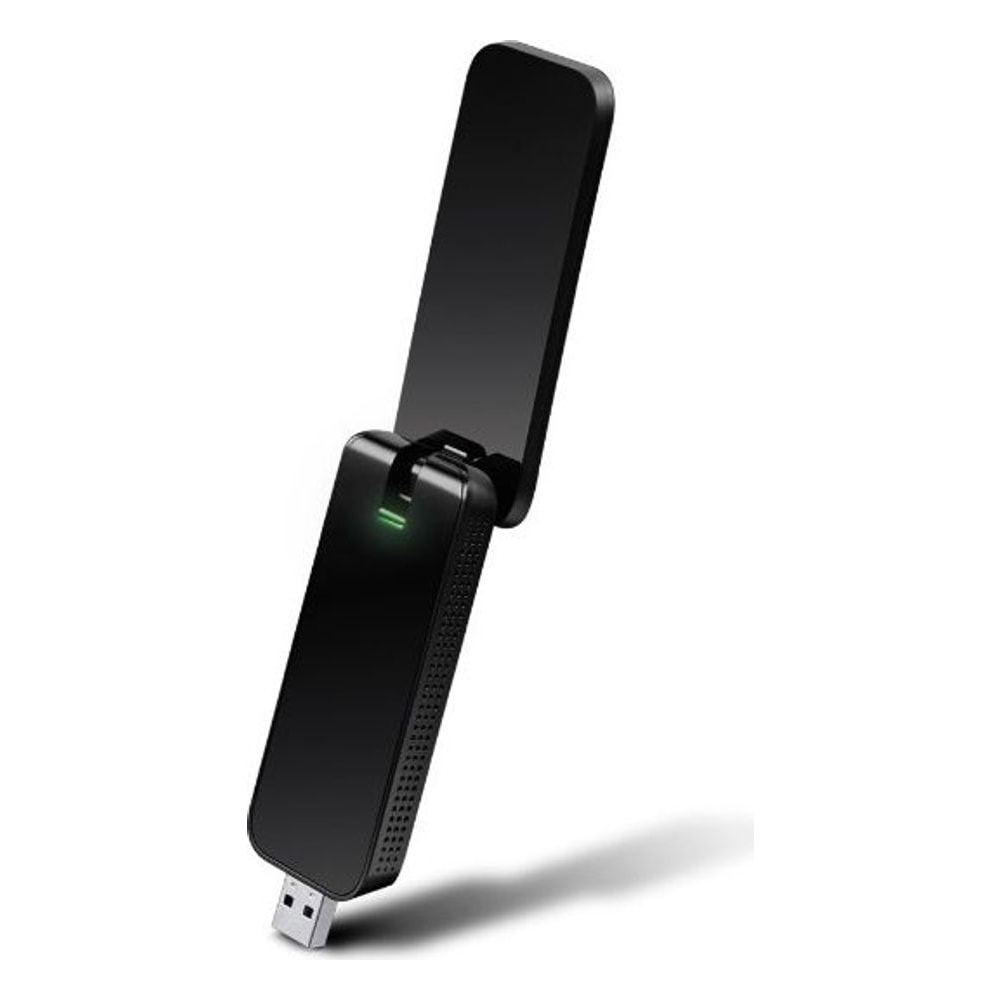 Adaptador USB Wi-Fi TP-Link Archer T4U AC1300 Dual Band 802.11ac 5GHz 867Mbps 2.4GHz 400Mbps Antena Externa
