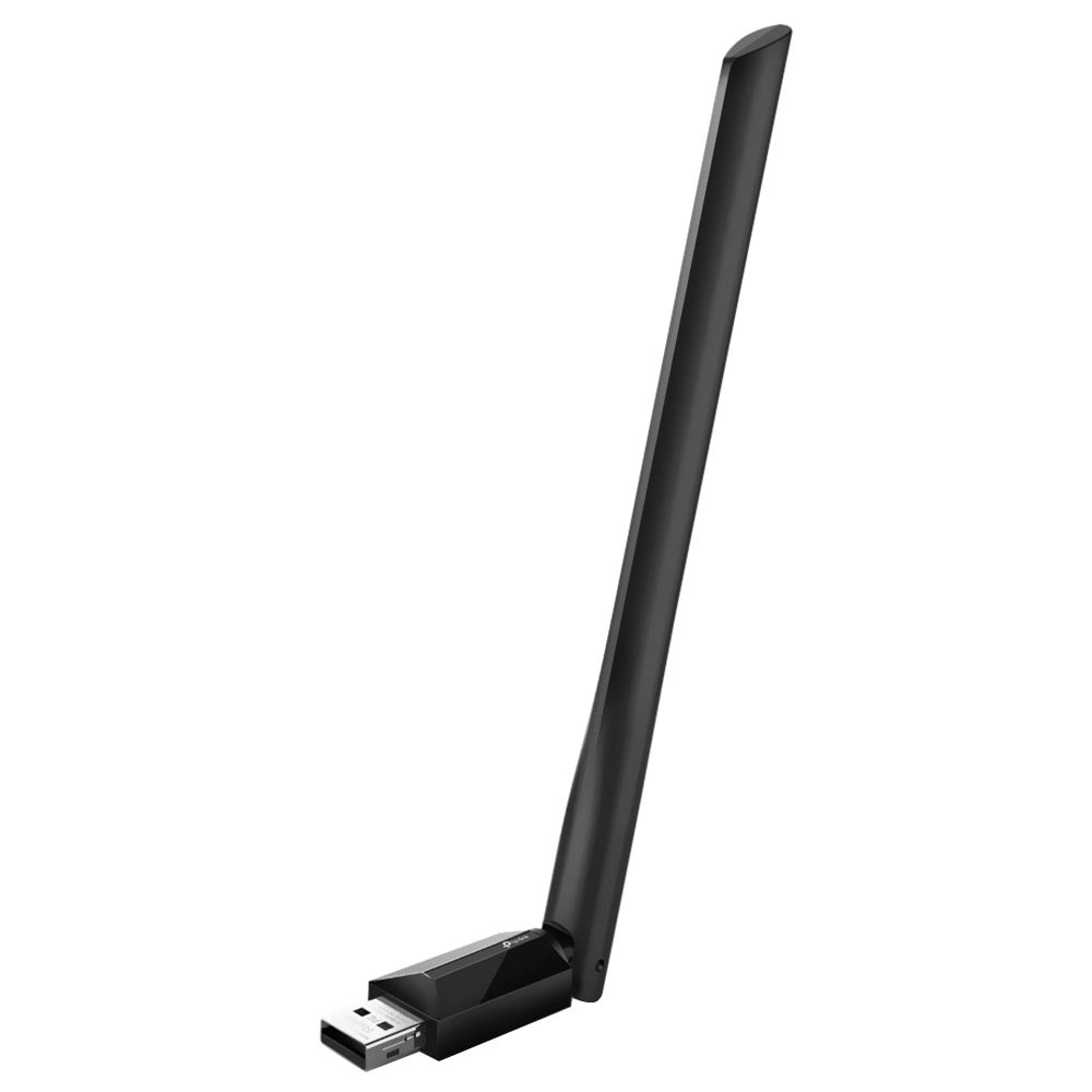 Adaptador Wi-Fi USB TP-Link Archer T2U Plus Dual Band 600Mbps com Antena