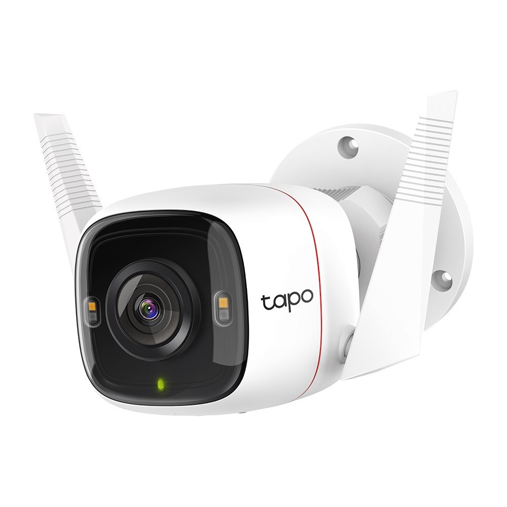 Câmera Wi-Fi TP-Link Tapo C320WS 2.4GHz 4MP H.264 3.18mm IP66 Visão Noturna Detecção de Movimento Vigilância Externa