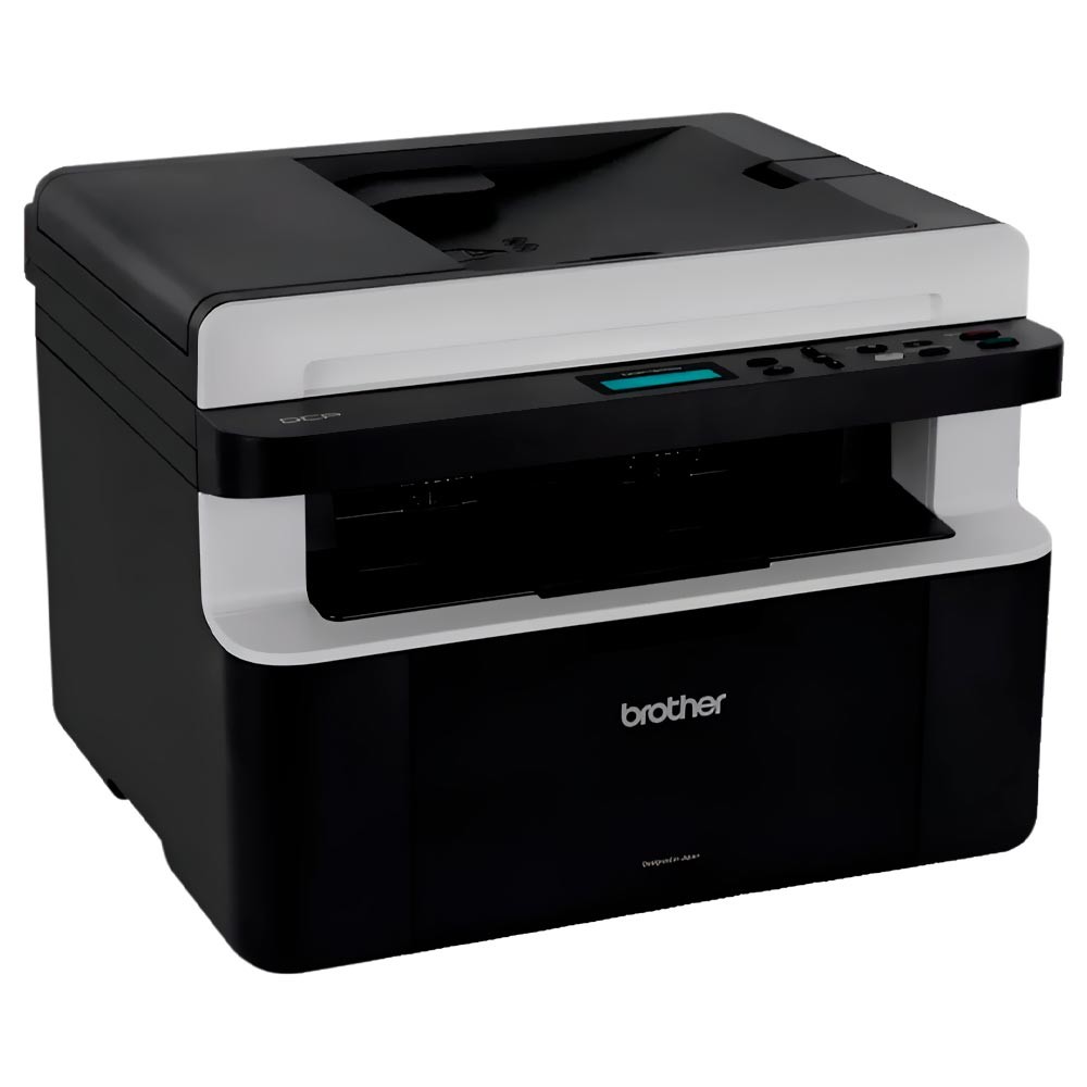 Impressora Laser Multifuncional Brother DCP-1617NW WiFi 220V Preto Branco