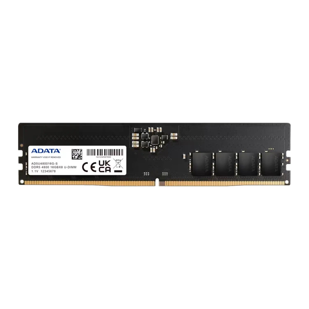 Memoria RAM Adata 16GB / DDR5 / 4800MHz / 1x16GB - (AD5U480016G-S)