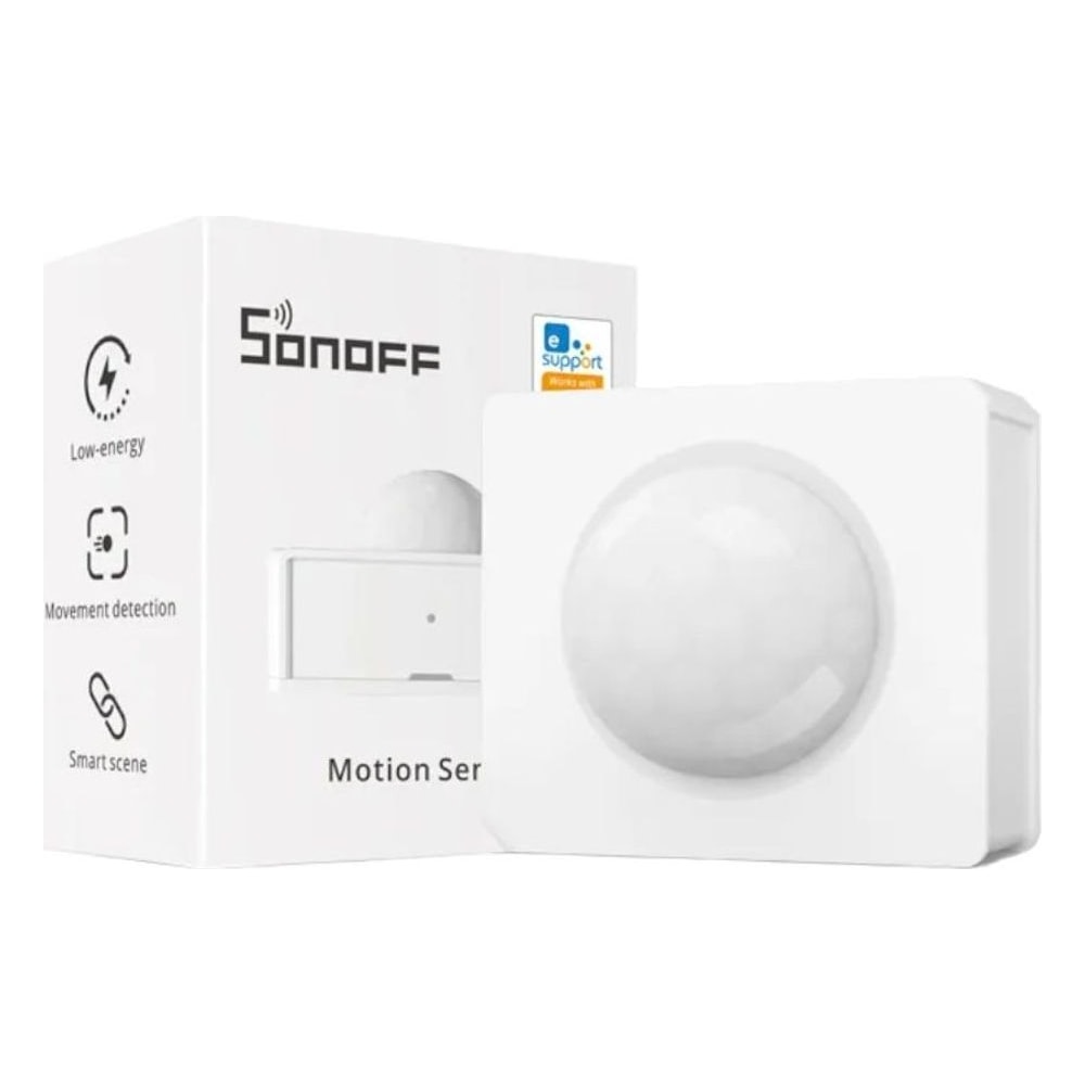 Sensor de Movimento Sonoff PIR3-RF 433MHz Detecção de Movimento Sem Fio Compatível com Automação Residencial